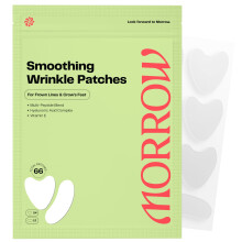 Morrow Beauty - Peptide-Infused Smoothing Wrinkle Patches - Overnight Patches for Fine Lines and Wrinkles Anti Aging Stickers for Crow's Feet E