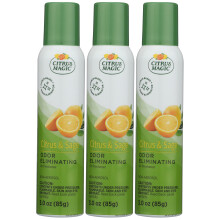 Citrus Magic Odor Eliminating Air Freshener Spray Citrus and Sage 3-Ounce Pack of 3