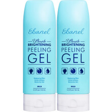 Ebanel Esfoliante Facial Esfoliante Gel Peeling 2 Pacote Iluminador Hidratante Suave Lavagem Facial Esfoliante Facial Removedor de Pele Morta com