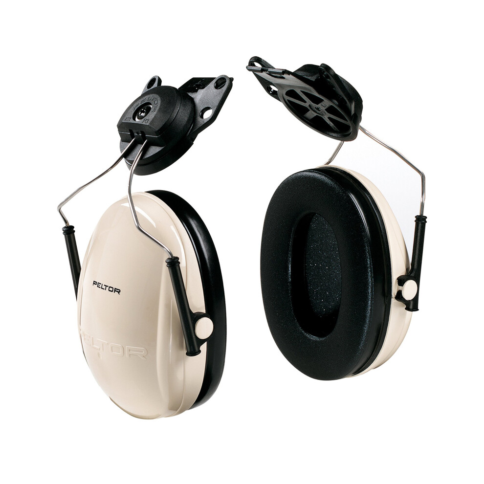 3M Peltor H6p3e/V Optime 95 Helmet Attachable Earmuff Hearing Protection Ear Protectors Nrr 21Db Ideal For Machine Shops And Power Tools
