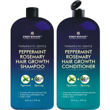 First Botany, Pepermunt Rozemarijn Haarregeneratie en Anti-Haarverlies Shampoo en Conditioner Set