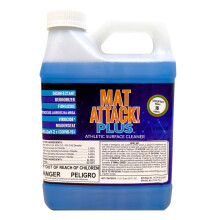 Dollamur Mat Attack! PLUS Gym & Yoga Mattenreiniger Hygienischer Reiniger f   r Gummib   den, Ringermatten und Fitnessb   den - Quart
