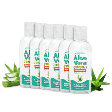 Eden Dews Bio-Aloe-Vera-Gel, 100 % reines und natrliches Gel, feuchtigkeitsspendend, Gesichts-, Haut- und Haarpflege, Linderung von Sonnenbrand, spe