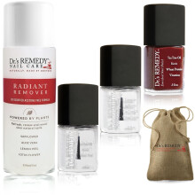 Dr's Remedy 4 Pack Nail Polish Treatment Smart Start Kit Ikke giftig og organisk Helt naturligt beriget negleforst?rker - RADIANT Remover/BASIC B