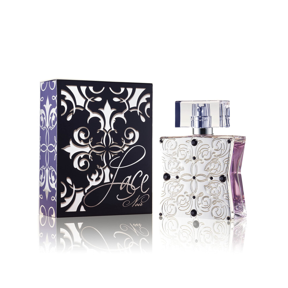 Tru Fragrance & Beau Lace Noir Eau De Perfum By Tru Western - Perfume For Women - Fruity Floral Fragrance With Notes Of Wild Berries Jasmine Gardenia And Citrus