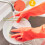 Vsootal 3 pares de luvas de cozinha extra longas para uso domstico para lavar pratos Luvas de limpeza de borracha de 20,05 polegadas Luvas de l 5