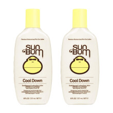 Sun Bum Cool Down Aloe Vera Lotion, veganes und hypoallergenes After-Sun-Gel mit Kakaobutter, um sonnenverbrannte Haut zu beruhigen und mit Feuchtigk