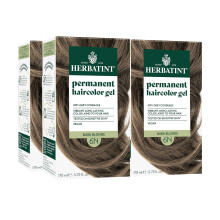 Herbatint Permanente Haarfarbe fr Frauen  6N Dunkelblond  Fr bis zu 100 % Grauabdeckung von widerstandsfhigem grauem Haar  Ammoniakfrei, alkoho