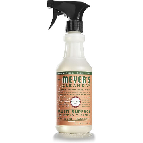 Mrs. Meyer's Clean Day Multi-Surface Cleaner Geranium 16 OZ (Pack of 2) 1
