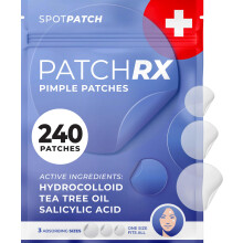 KEYCONCEPTS Puistjespleisters voor het gezicht (240 pleisters) Hydrocollode acnepleisters met tea tree olie en salicylzuur Puistjespleister Puis