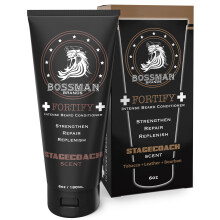 Bossman Fortify Intense Conditioner spendet Feuchtigkeit, regeneriert und schtzt Ihren Bart dickere Formel natrliche Inhaltsstoffe hergeste