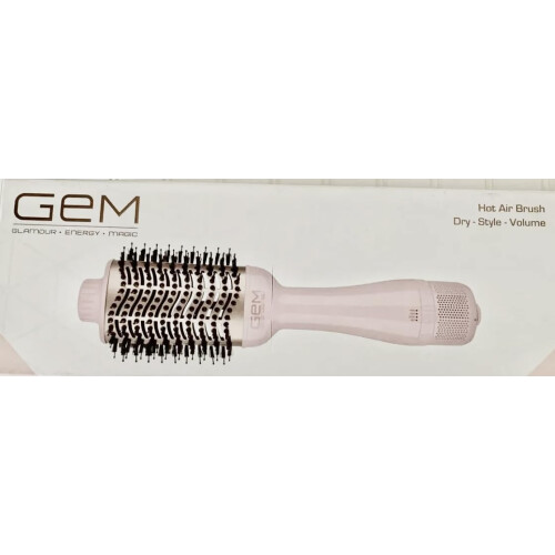 Brosse de style  air chaud gemm pour sec - style - volume pour le sche-linge de style sche brosse bb rose