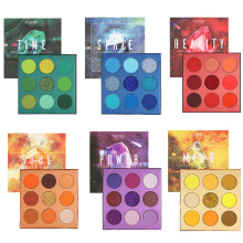 docolor Lidschatten-Palette, 54 Farben, Edelstein-Lidschatten-Palette, hochpigmentiert, matt, glitzernd, schimmernd, nackt, rauchig, Creme-Puder, mis
