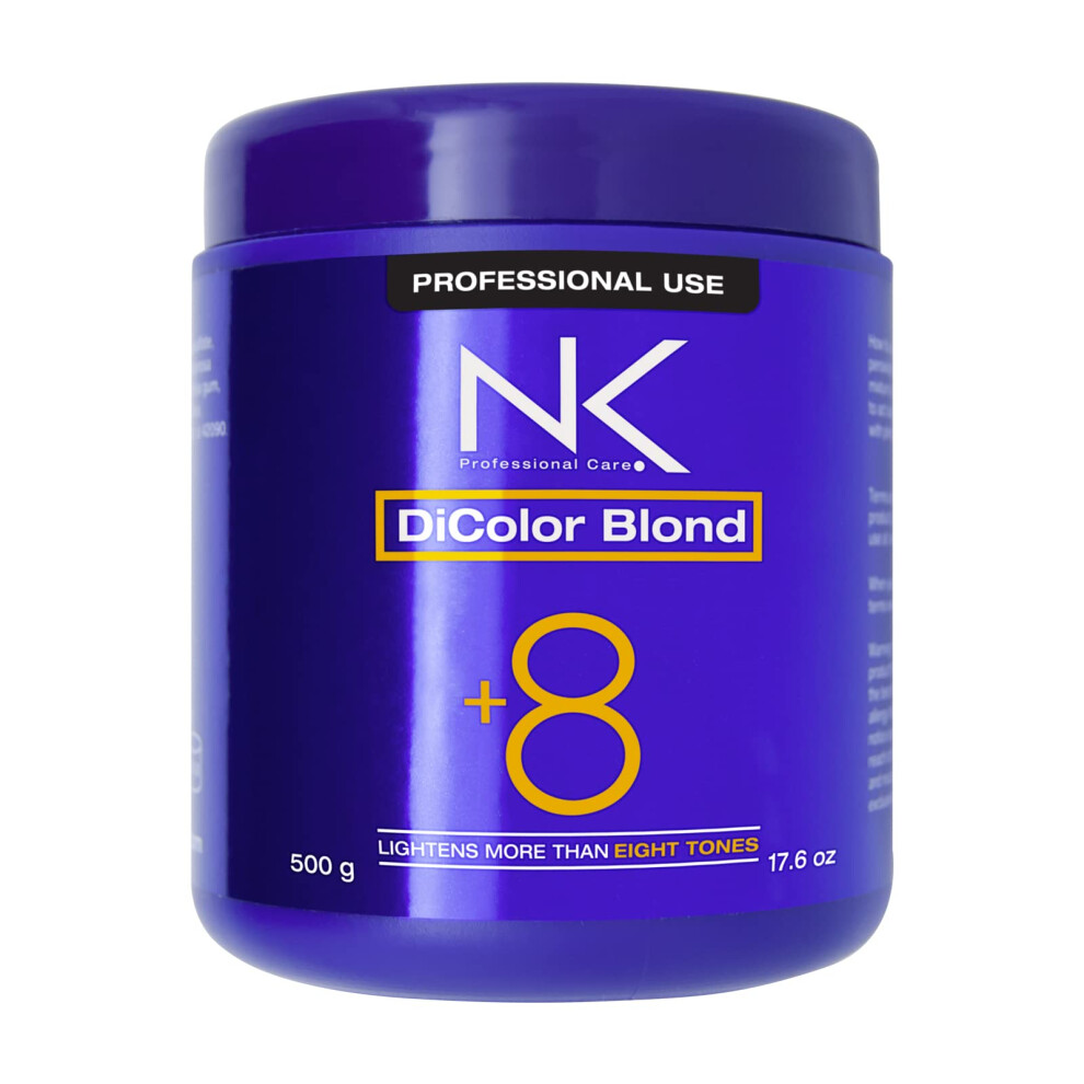 Nk Professional Care Dicolor Blonde | Bleaching Powder | Lightener For Hair | Hair Bleach | Lightens +8 Shades Without Damaging The Hair Strand (