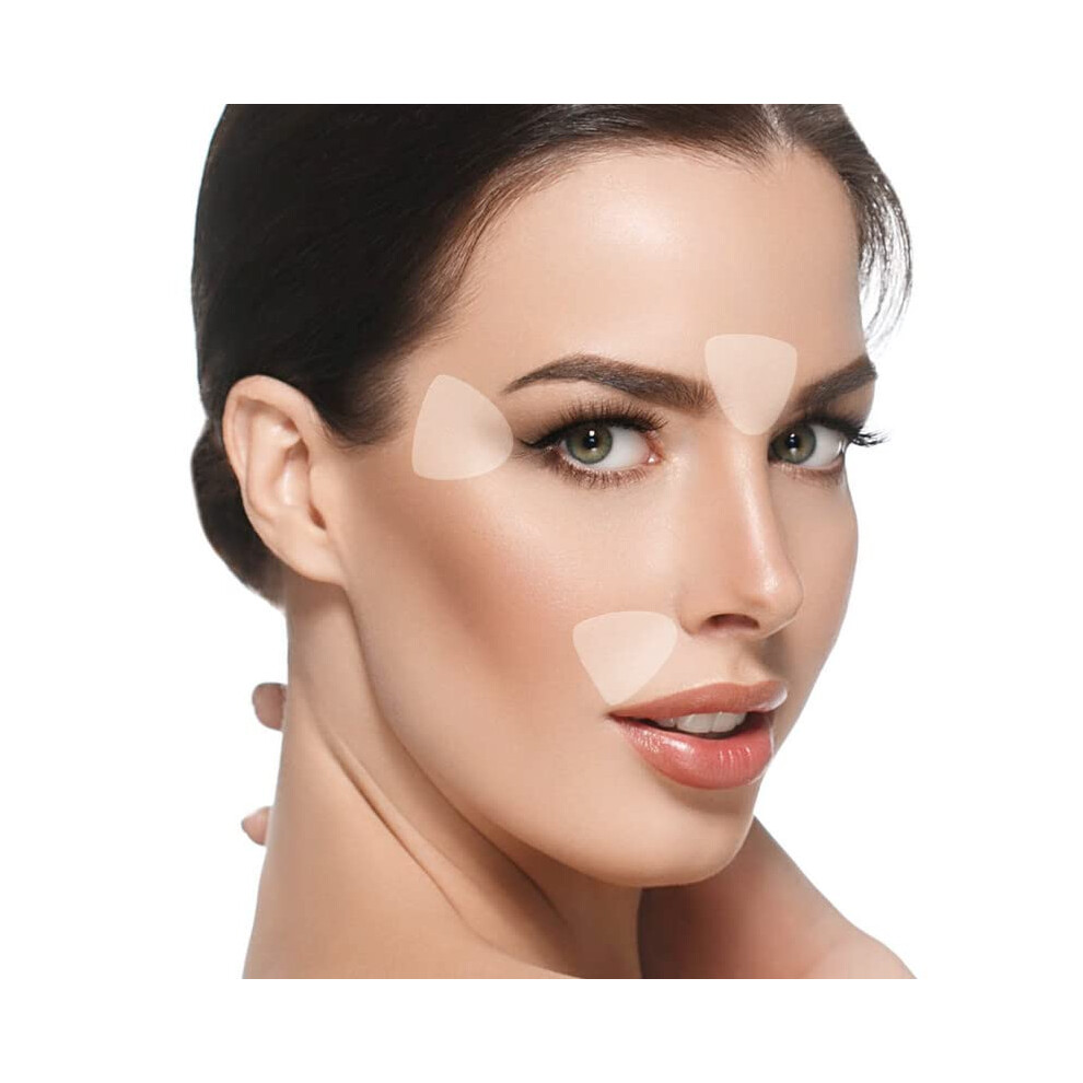 Blumbody Face & Forehead Wrinkle Patches - Mini Anti Wrinkle Facial Patches To Smooth Eye Mouth Forehead Wrinkles - Non-Silicone Face Tape For