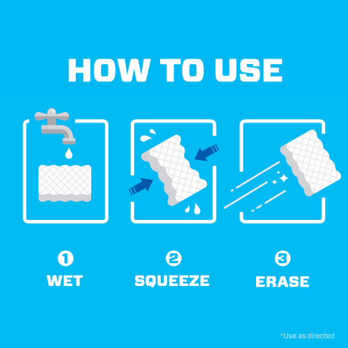 Magic Eraser Tampons de nettoyage extra-durables avec Durafoam 7 Count 1