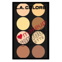 L. A. COLORS I Heart Makeup Contour Palette - Let Til Medium