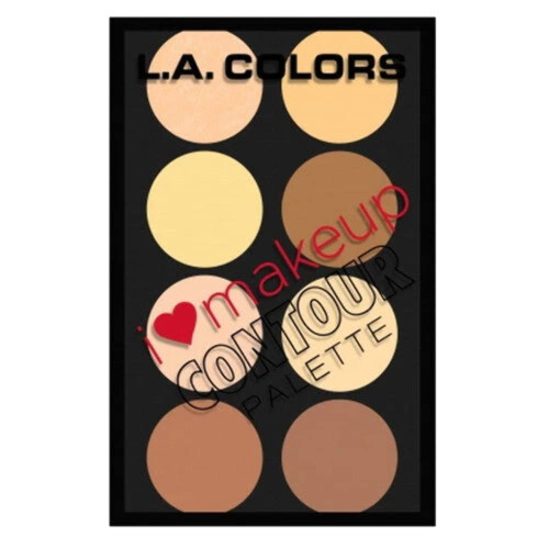 L. A. COLORS I Heart Makeup Παλέτα Κοντούρ - Φωτεινές έως Μεσαίες Αποχρώσεις