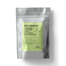 Talsen Chemicals cido lctico em p cido lctico para alimentos e cosmticos Grau DIY Casca de cido lctico para hidratao da pele 4 onas (p