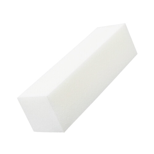 Bloc de Polissage Super Blanc ForPro, 120 Grain, 4 Côtés, 20 Compte 2