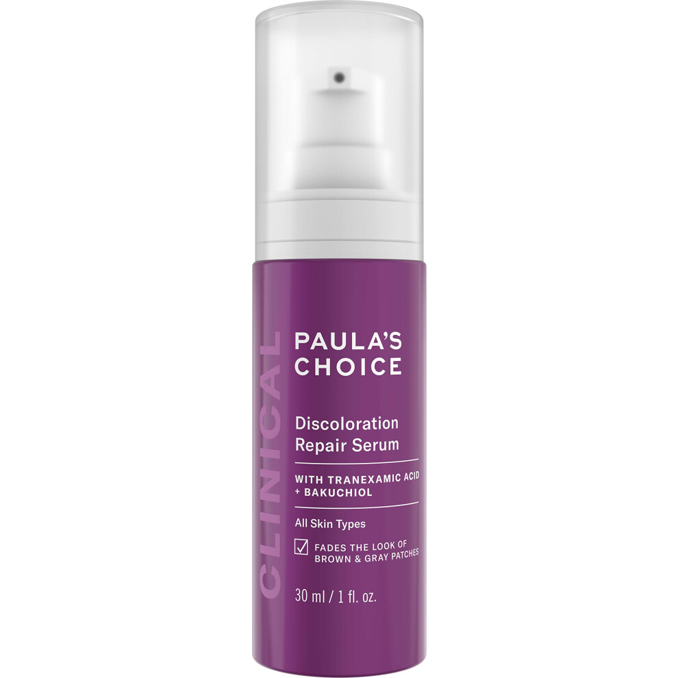 Paula's-Choice Dark Paula's Choice Clinical Discoloration Repair Serum With Tranexemic Acid For Stubborn Spots Post-Acne Marks & Sun Damage Paraben-Free & Fra