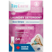 Tru Earth hypoalergenn prosteradla/prouky na detsk prdlo (vyrobeno v Kanade) pro citlivou pokoku 64 Pocet a 128 dvek: Detsk prac prostredek