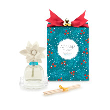 Agraria PetiteEssence bloem- en rietverspreiderset 1,7 oz handgemaakte Sola bloem botanische geurverspreider voor thuis geurende olie cadeauset