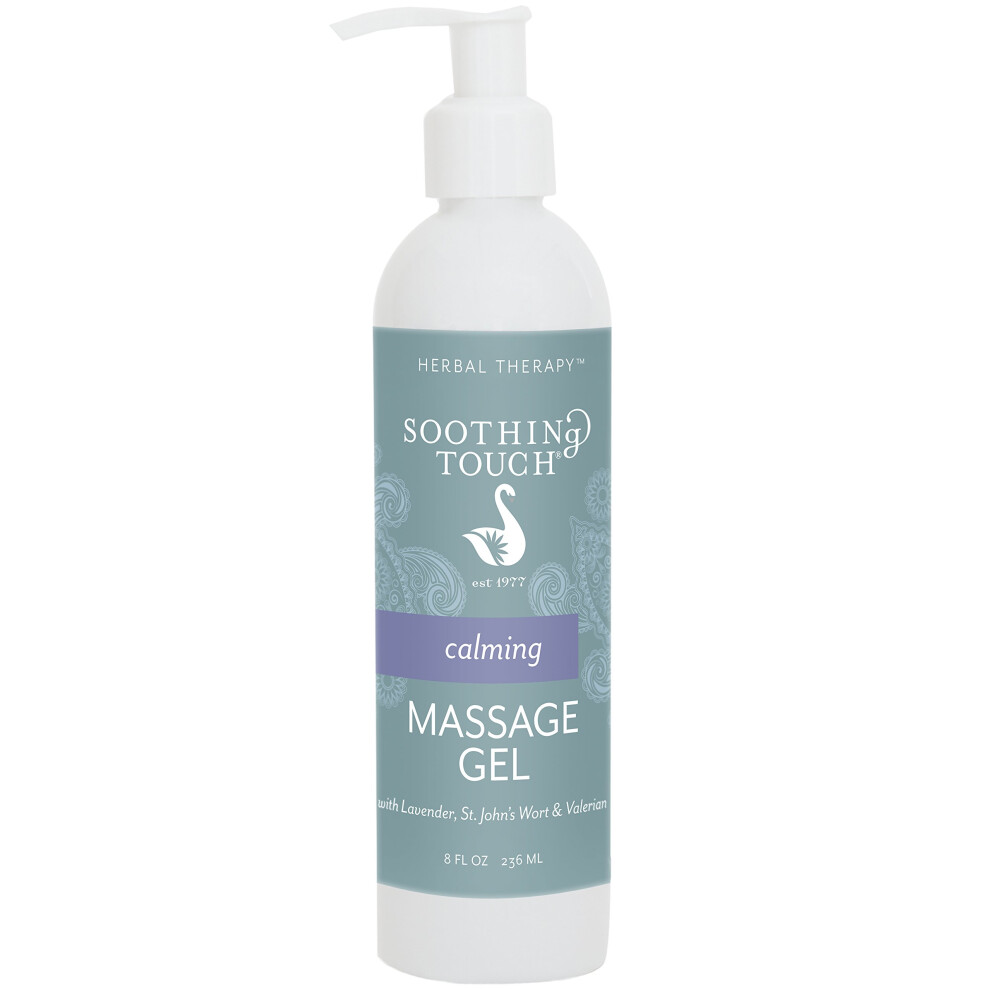 Soothing Touch Lavender Calming Massage Gel 128 Ounce