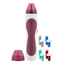 PMD Personal Microderm Pro - Urzadzenie do mikrodermabrazji w domu z zestawem do twarzy i ciala - Krysztaly zluszczajace i odsysanie przniowe dl
