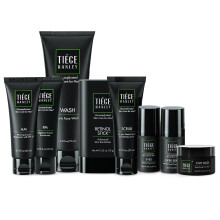 Tiege Hanley Mens Skin Care Set Rejuvenation Skin Care Routine for Men (System Level 5) - Men's Skincare Set Face Wash Scrub Moisturizer Eye