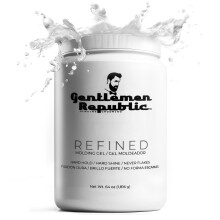 Gentlemen Republic 64oz Gel Refinado - Frmula Profissional para Brilho 24 Horas e Resistncia  Umidade 100% Sem lcool e Nunca Flocos Fabricado