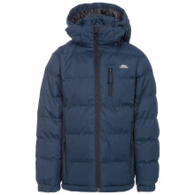 (13, Navy) Trespass Boys Padded Jacket Hooded Tuff