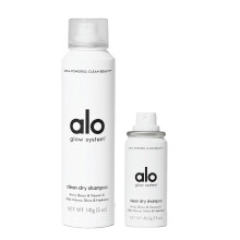 Alo Yoga Alo Restore en Refresh Droog Shampoo (5 Oz) + Reisformaat (1.5 Oz) - Versterkt en PFA Vrij, Verfrist en Volumet