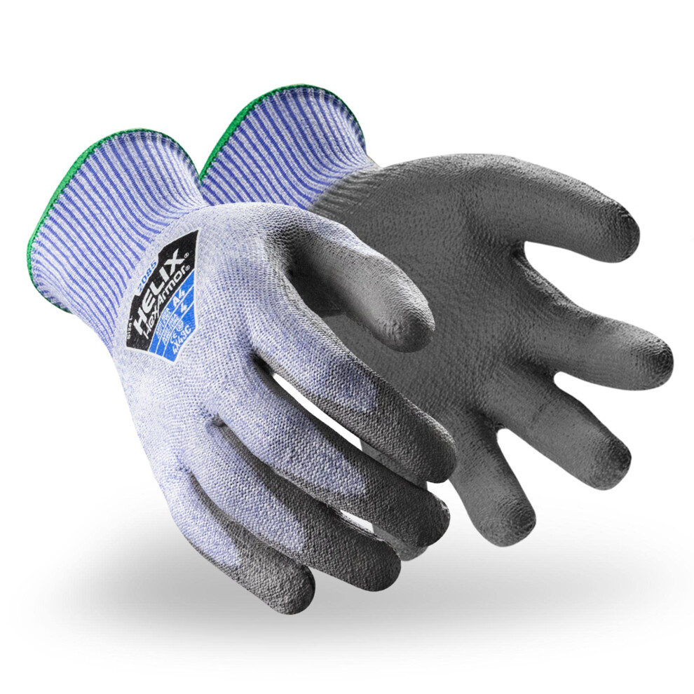 Photos - Safety Equipment HexArmor Safety Gloves | 360-Degree Cut-Resistant Work Gloves | Powerful Grip | Silicone-Free | Helix 2085 | Medium 2085-M 