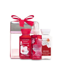 Bath & Body Works Japanse kersenbloesem minibox cadeauset - Douchegel, bodylotion en geurmist