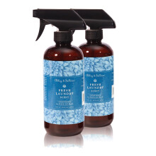 Abbey & Sullivan Linned Spray Frisk Tjvask Duft med Frisk Grn Blomster Moskus Pakke med 2 16 oz