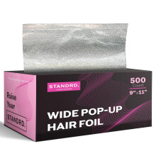 Stock Your Home 500 Count Aluminum Foil for Hair Highlighting 9 Pop Up Foil Sheets for Salon or Home Use Embossed Disposable Hair Foils for Hi