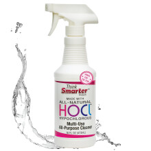 Think Smarter Products HOCL All-Purpose Cleaner with Hypochlorous Acid All-Natural Surface Cleaner & Skin Hydrator 16fl oz Clear Spray