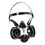 MSA 808071 Comfo Classic Halvmask - Storlek: Medium, Vadderad Stil: SoftFeel Silikon, Återanvändbar Gasmask 2