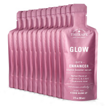 Village Naturals Therapy Glow Bath Enhancer Vitamin Booster Serum, Duft marokkanischer Melodie, 2 fl. oz., 12er-Pack