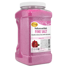 SPA REDI - Detox Foot Soak Pedicure e Banho Sal Fino Sensual Rose 128oz - Feito com Sais do Mar Morto leo de Argan leo de Coco e leo Essencial