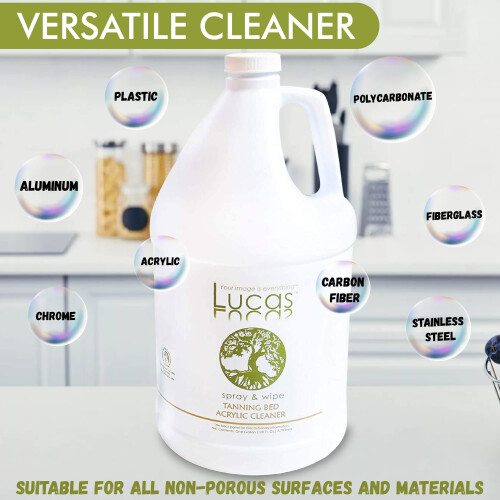 Lucas Acrylic and Plastic All Purpose Cleaner Spray 1 Gallon Refill Size 2