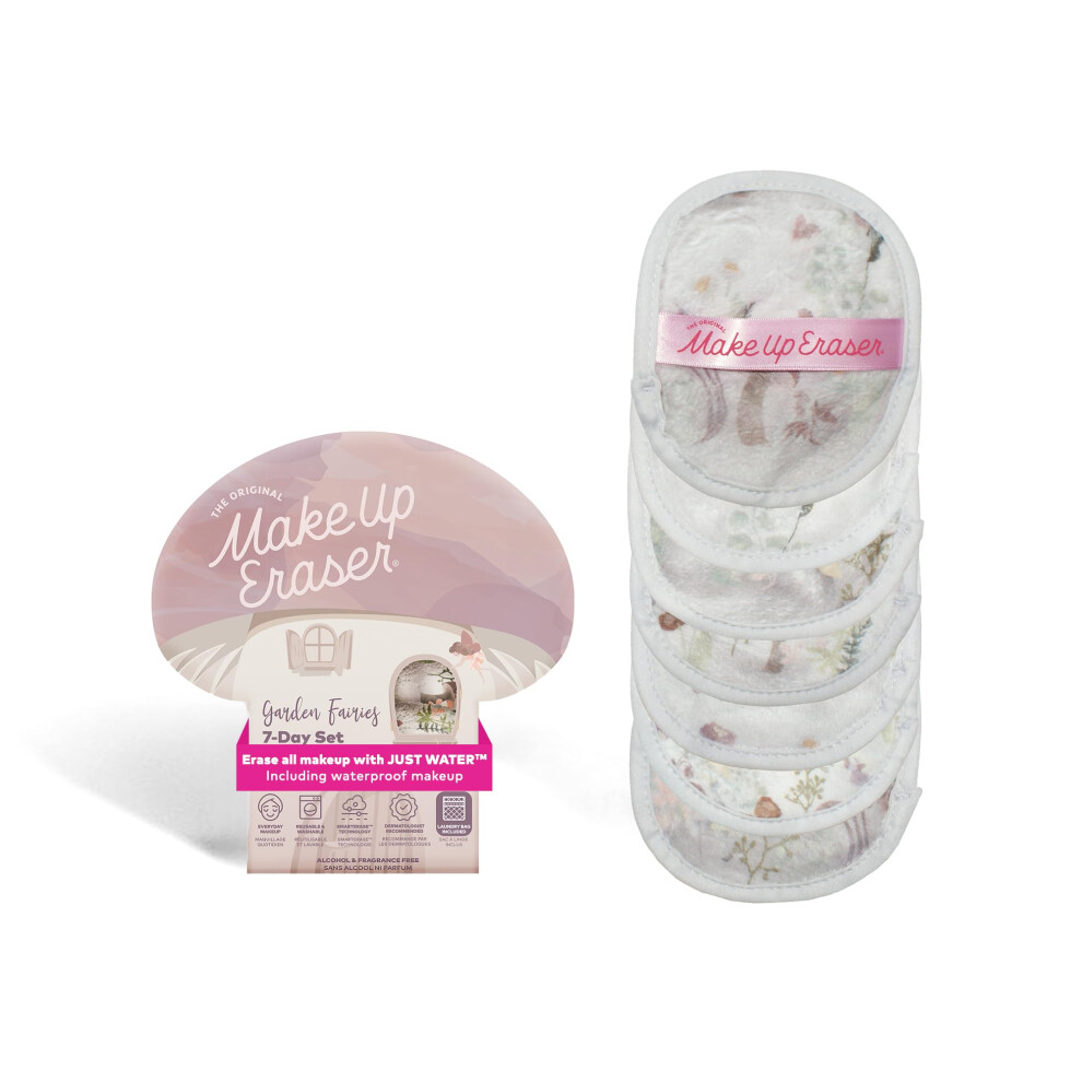 Makeup Eraser The Original 7-Day Set Erase All Makeup With Just Water Including Waterproof Mascara Eyeliner Foundation Lipstick Sunscreen