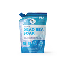 Sais do Mar Morto para imerso Sal mineral para banho Chuveiro de spa - mais minerais do que sal Epsom Sal de banho puro e natural para imerso d