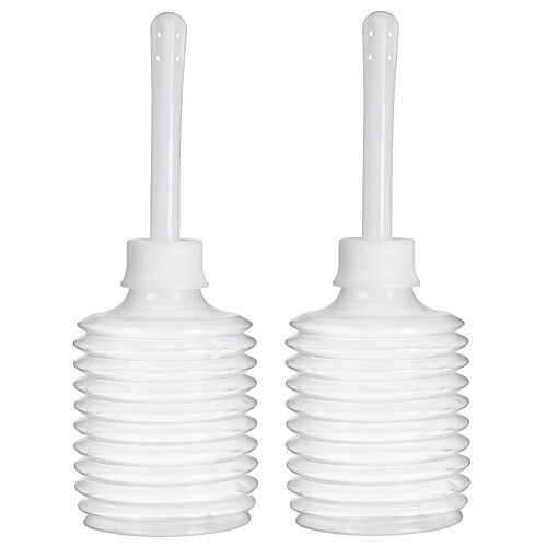 Cloud 9 Novelties Bärbar Enema Douche Applicator Flaska, Klar
