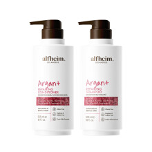 ALFHEIM Argan Repairing Shampoo & Conditioner | Sulfate-Free  Paraben-Free | Argan Oil  Keratin & Niacinamide for Dry  Damaged  Color-Treated Hai