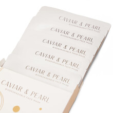 CSM Caviar & Pearl Gezichtsmasker - Stralende Gehydrateerde Huid - Vermindert Fijne Lijntjes & Rimpels - 5 Individ