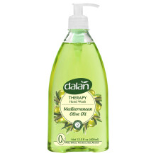 Dalan Therapy Mediterranes Olivenl, ultra-feuchtigkeitsspendende flssige Handseife fr normale und trockene Hnde, frisches, sauberes und weiches G