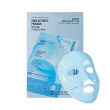 VT COSMETICS Hydrop Reedle Shot 100hl 2-vaiheinen hydrogeelinaamio (34,5gx4ea) Intensiivisesti kosteuttava Exosome Hyaluronihappokasvonaamio Kasteine