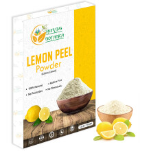Herbs Botanica Organic Lemon Peel Powder Citrus Peel Organic 5.3 oz /150 gms 100% Natural | Anti Tan Face Mask Face Pack